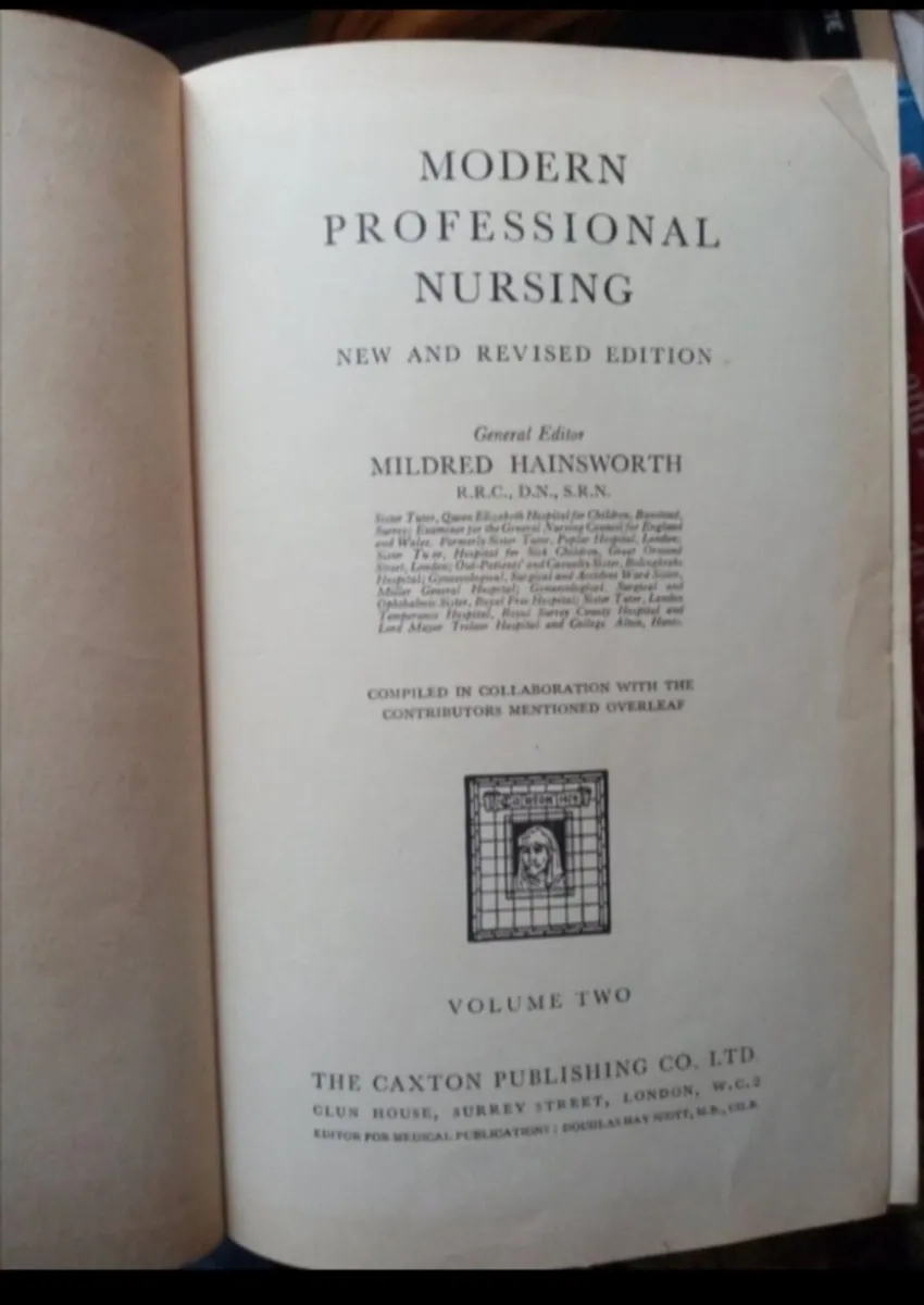 Vintage Nursing Book - Image 2