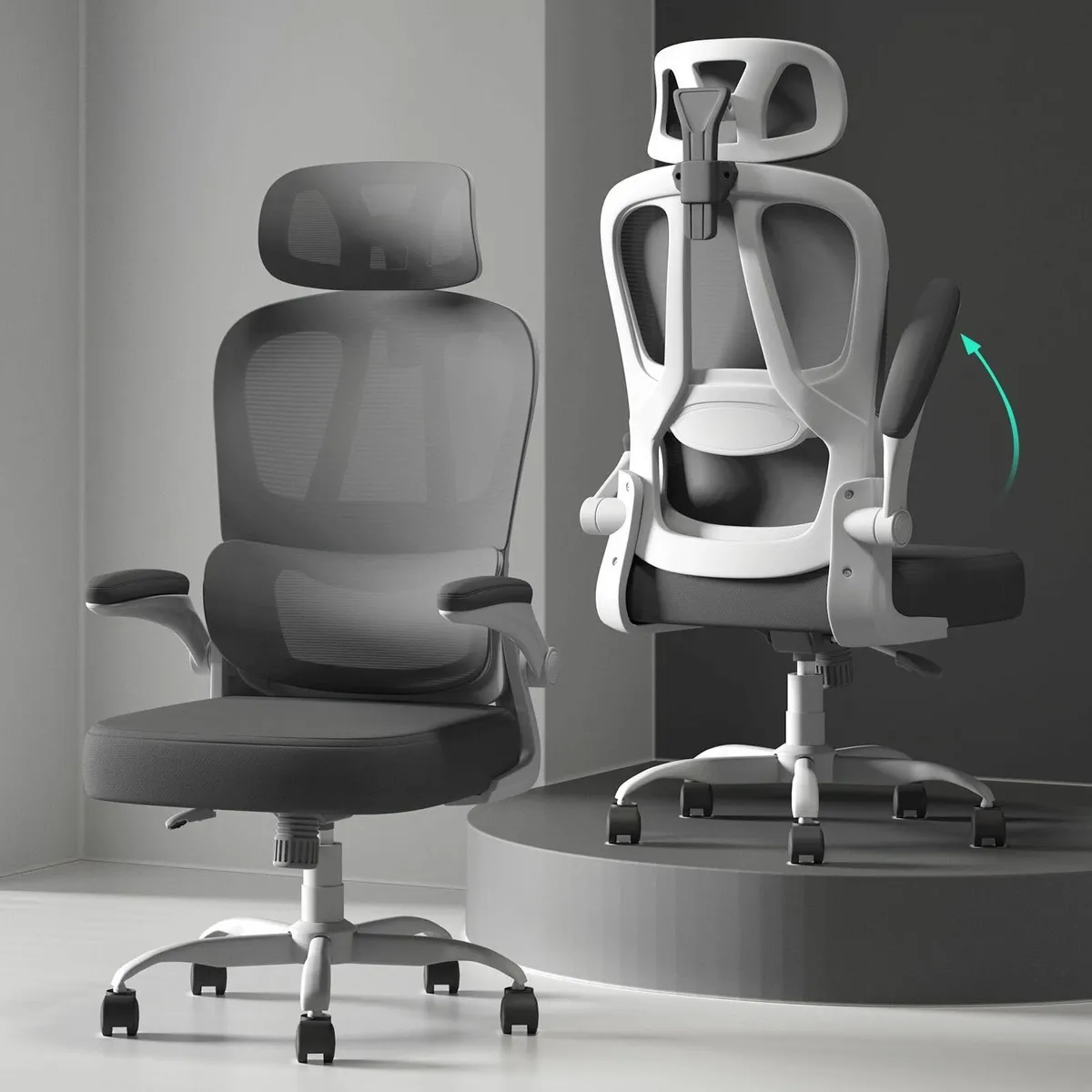 Desk Chair Ergonomic Office for Home Computer - Image 1