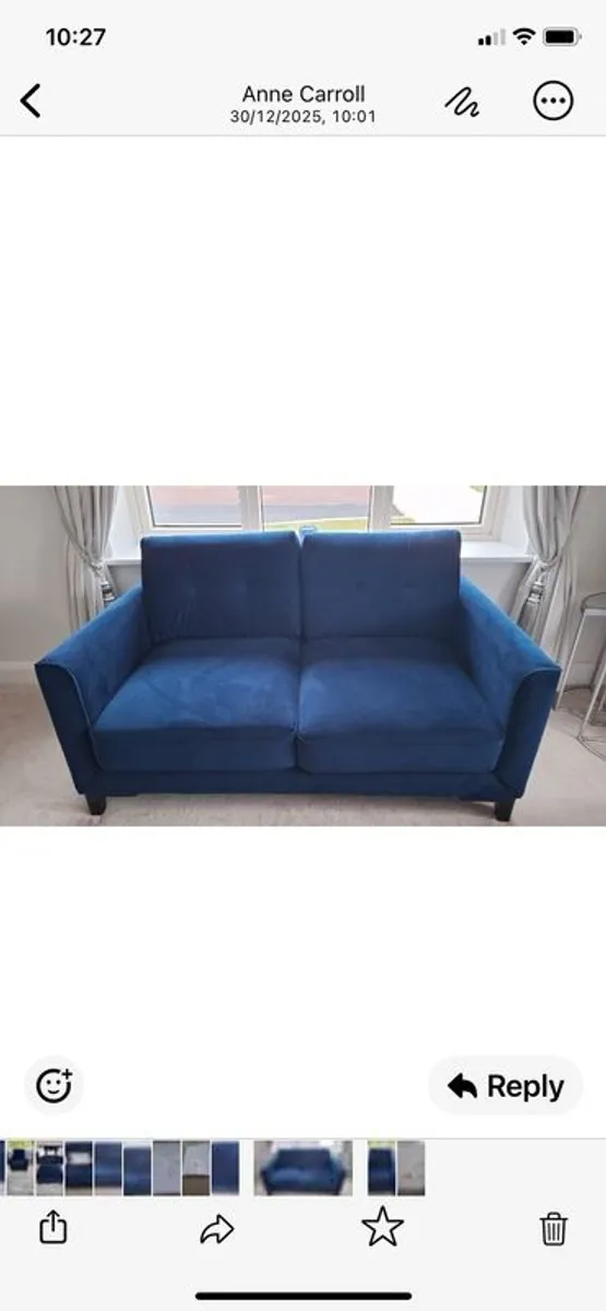 Navy Sofa - Image 3