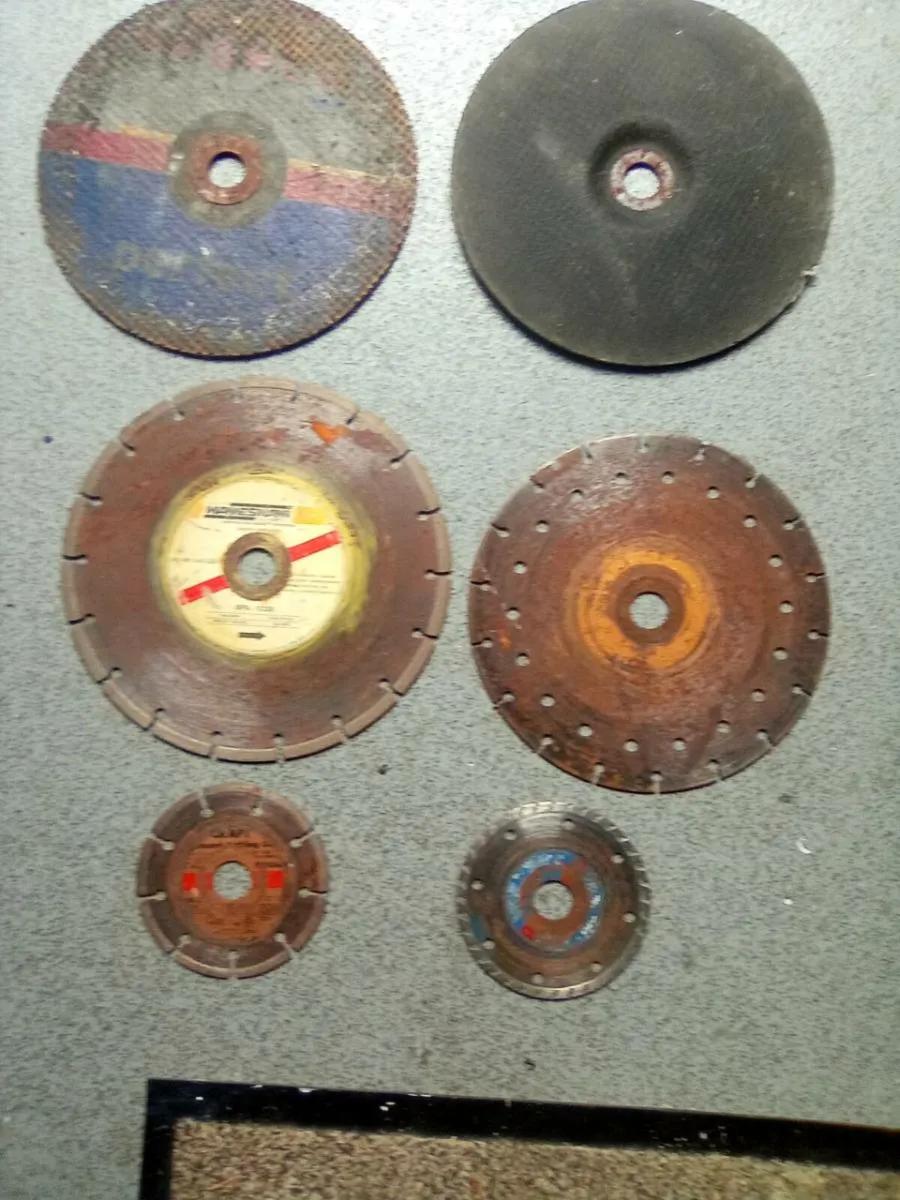 6. STONE.  CUTTING.   GRINDING.  DISCS. - Image 1