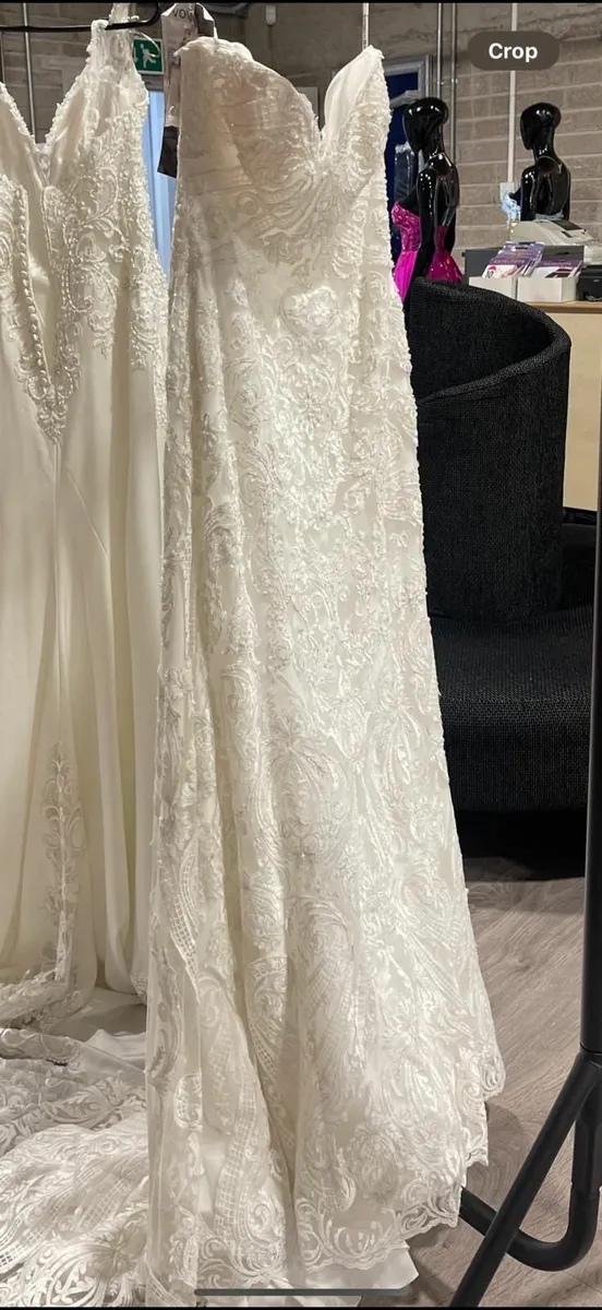 Wedding (ivory) hadley dress by maggie sottero(12) - Image 2