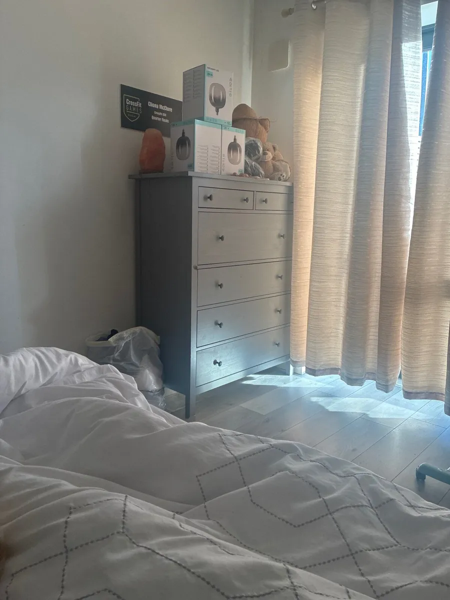 IKEA HEMNES Chest of 6 Drawers – Grey – Excellent - Image 2