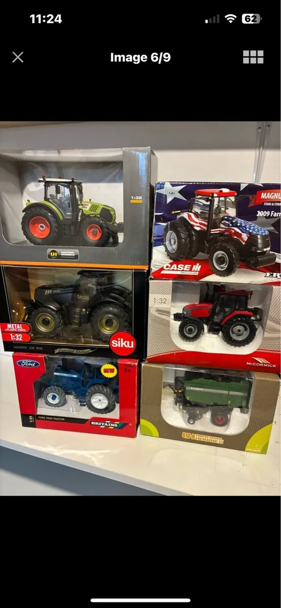 1:32 scale diecast farm models - Image 1