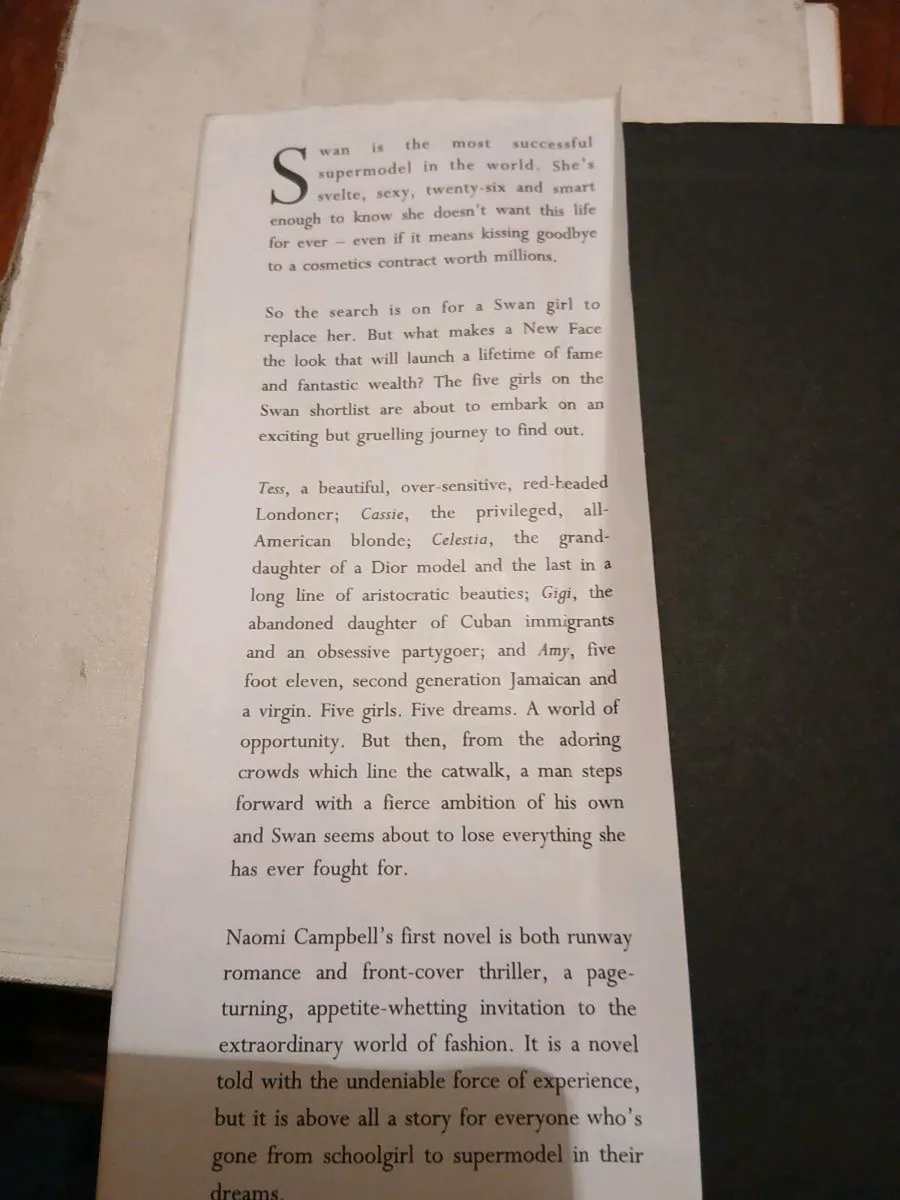 Naomi Campbell hardcover book - Image 4