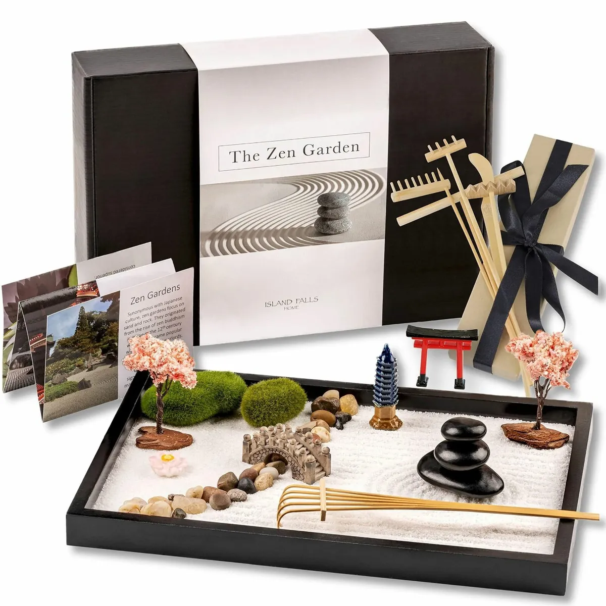 Zen Garden Kit 11x8 Beautiful Premium Japanese - Image 1