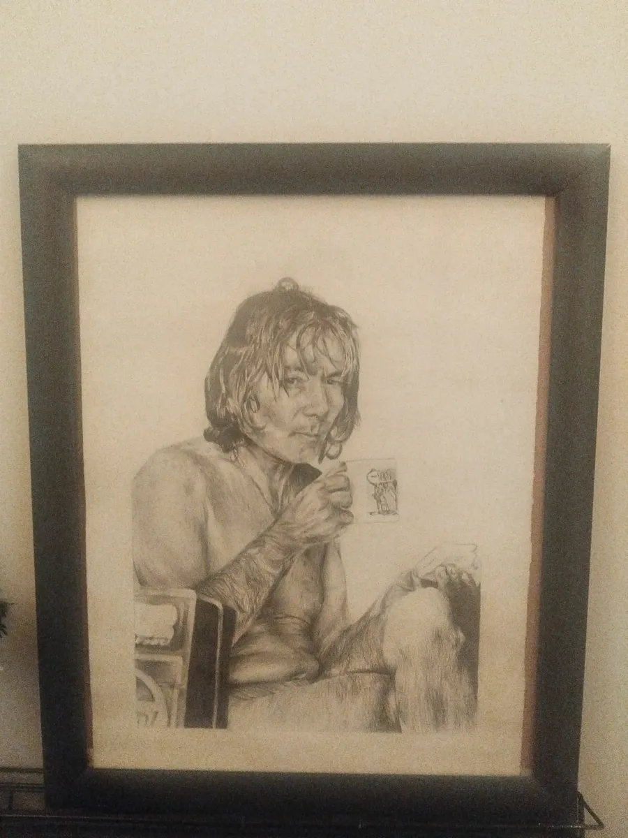 Joey dunlop drawing