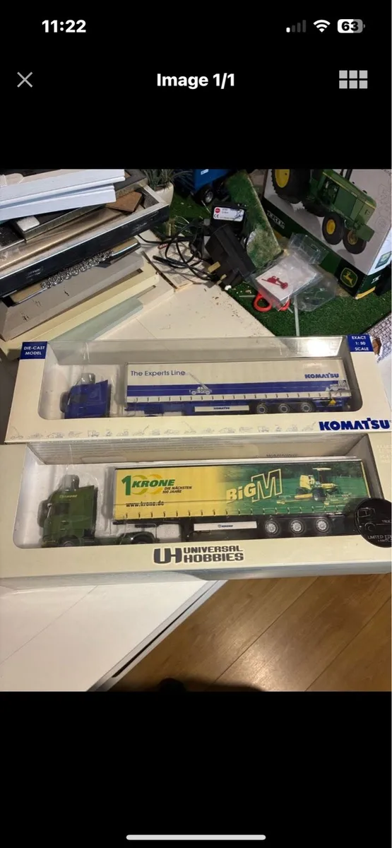 Universal hobbies 1:50 scale trucks