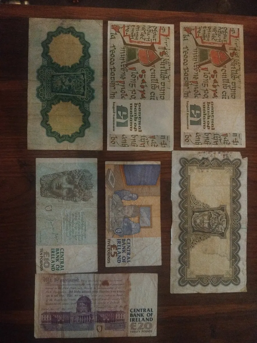 Old irish notes - Image 2