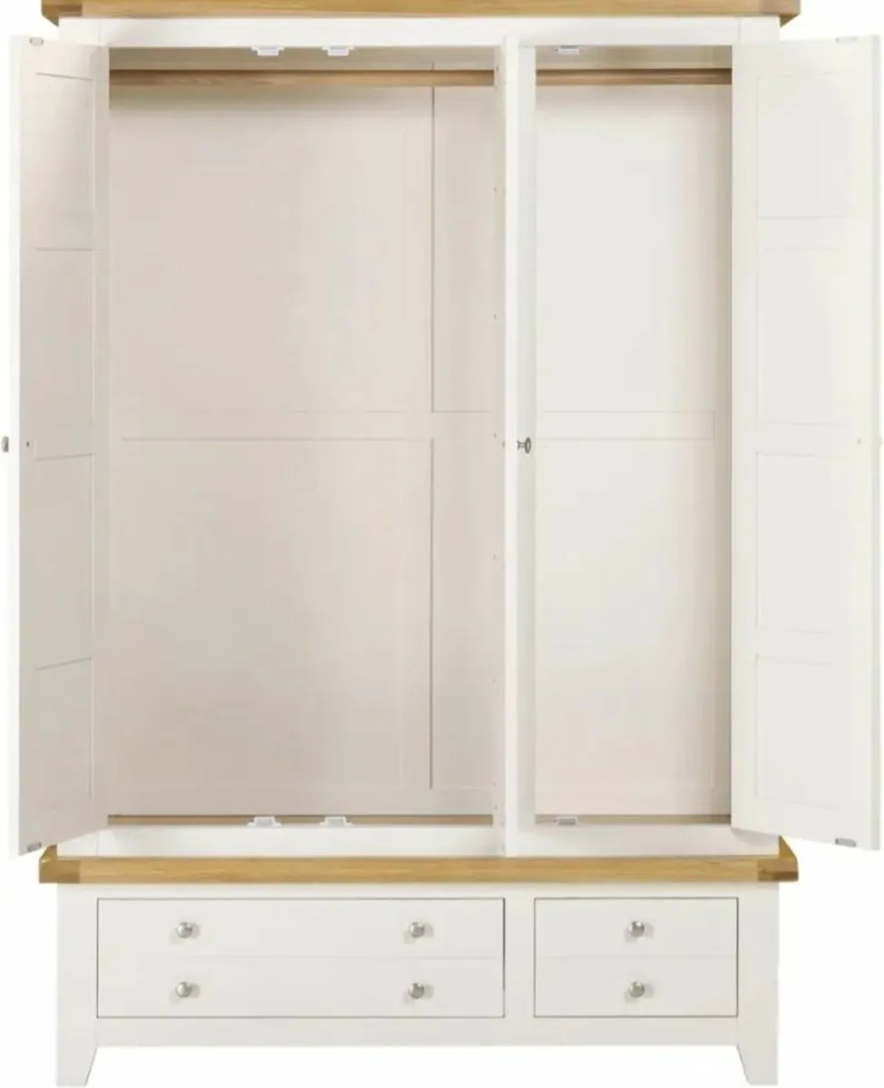 The Alpha Sliderobe 2.5m – Oak Artisan is a sleek, - Image 4