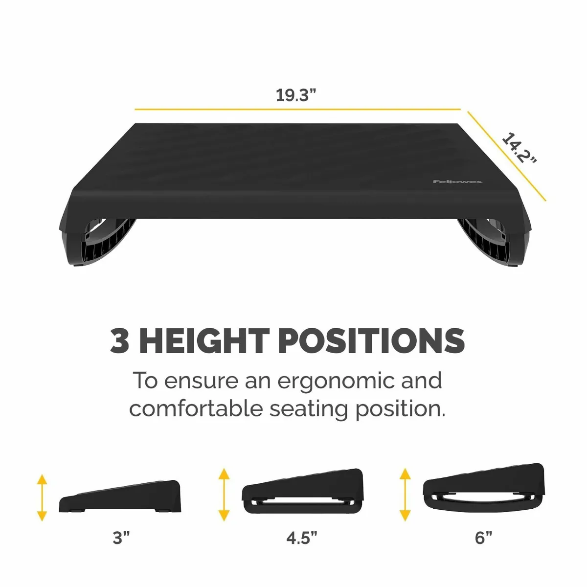 Ergonomic Foot Rest - Breyta™ Adjustable Under - Image 2