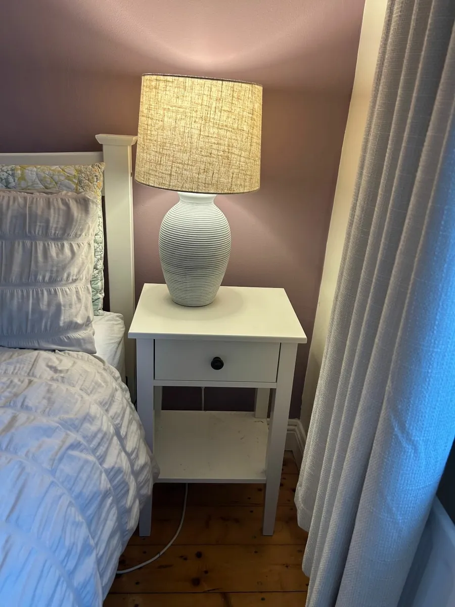 Bedside Tables - White - Image 1