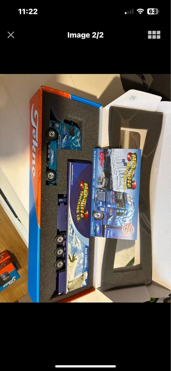 Tekno mcauliffe 1:50 scale trucks - Image 1