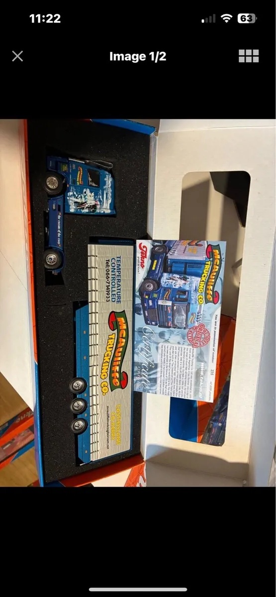 Tekno mcauliffe 1:50 scale trucks - Image 2