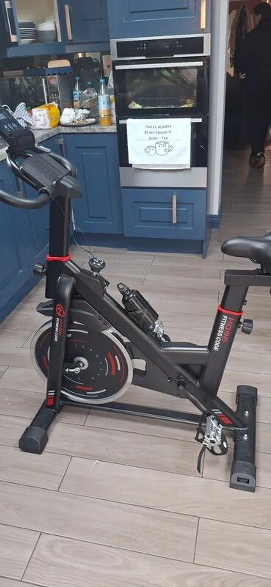 Exercise bike only 2  months old ,in great condition - Image 4