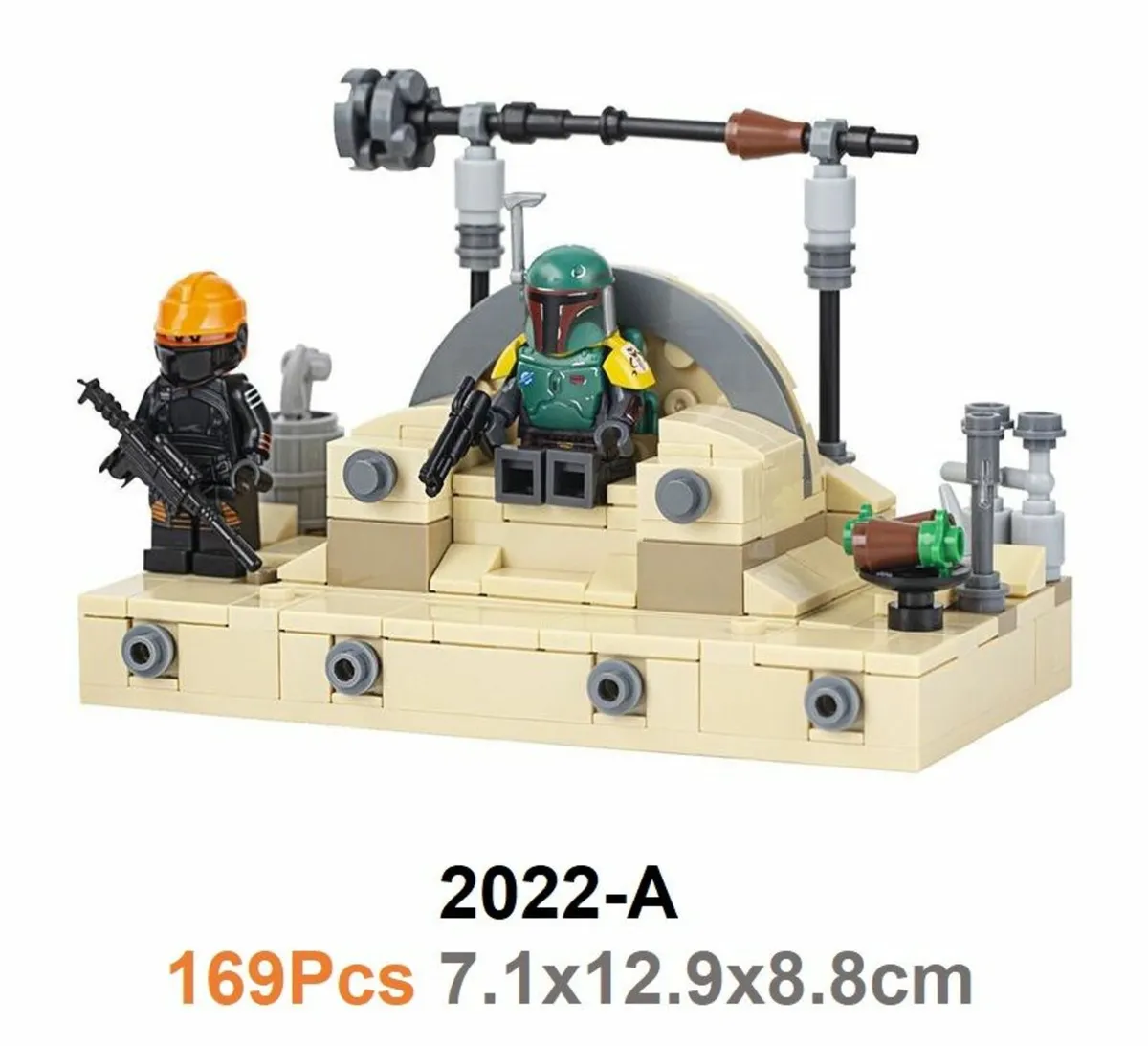 Star Wars Minifigures Boba Fett's Throne