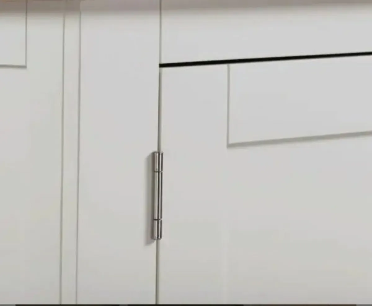 Windsor 2 Door 1 Drawer Wardrobe Pebble Grey/Oak - Image 4