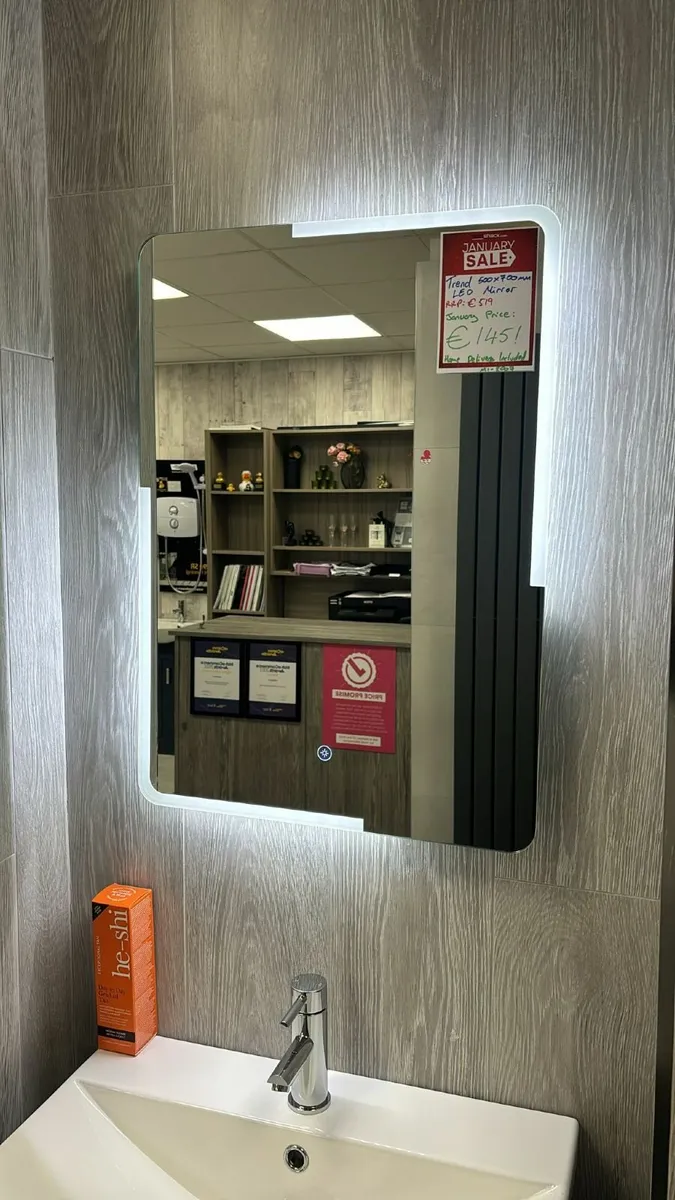 Bathshack Cork - Designer LED Bathroom Mirror - Image 2
