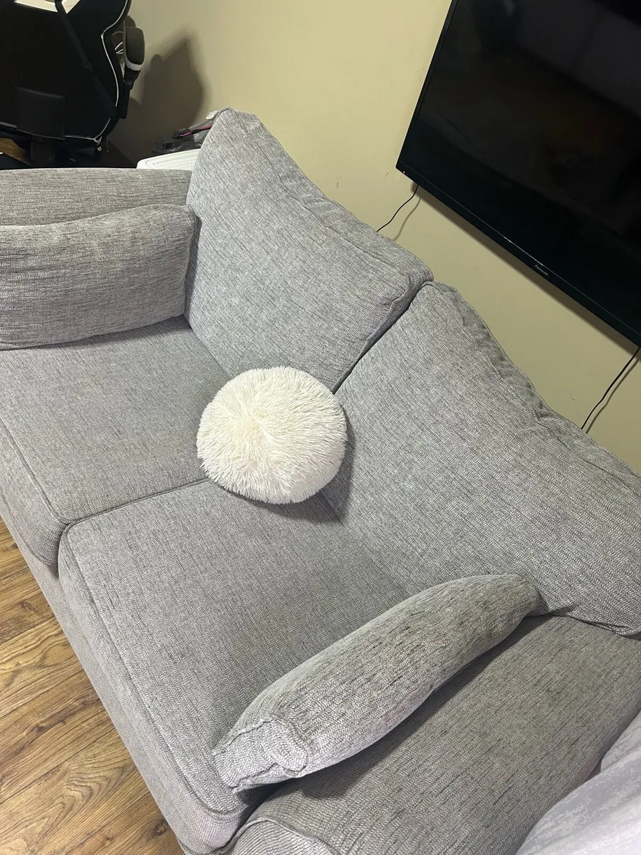 Grey Couch Set - Image 4