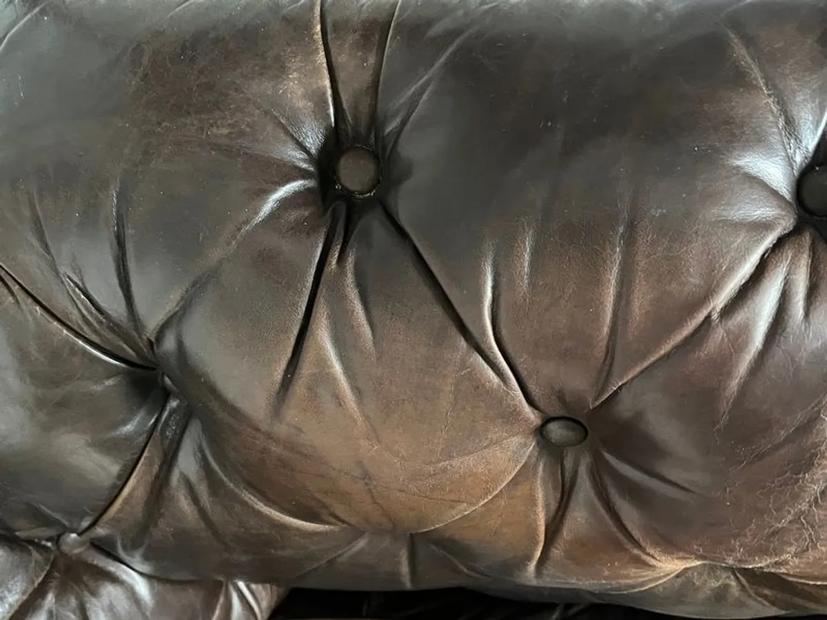 Leather Sofa - Image 4