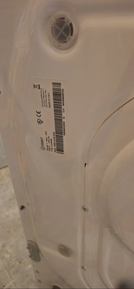 indesit wash mashine - Image 2