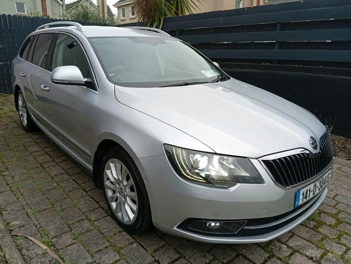 141 Skoda Superb Combi Elegance TDI NCT+Tax - Image 1