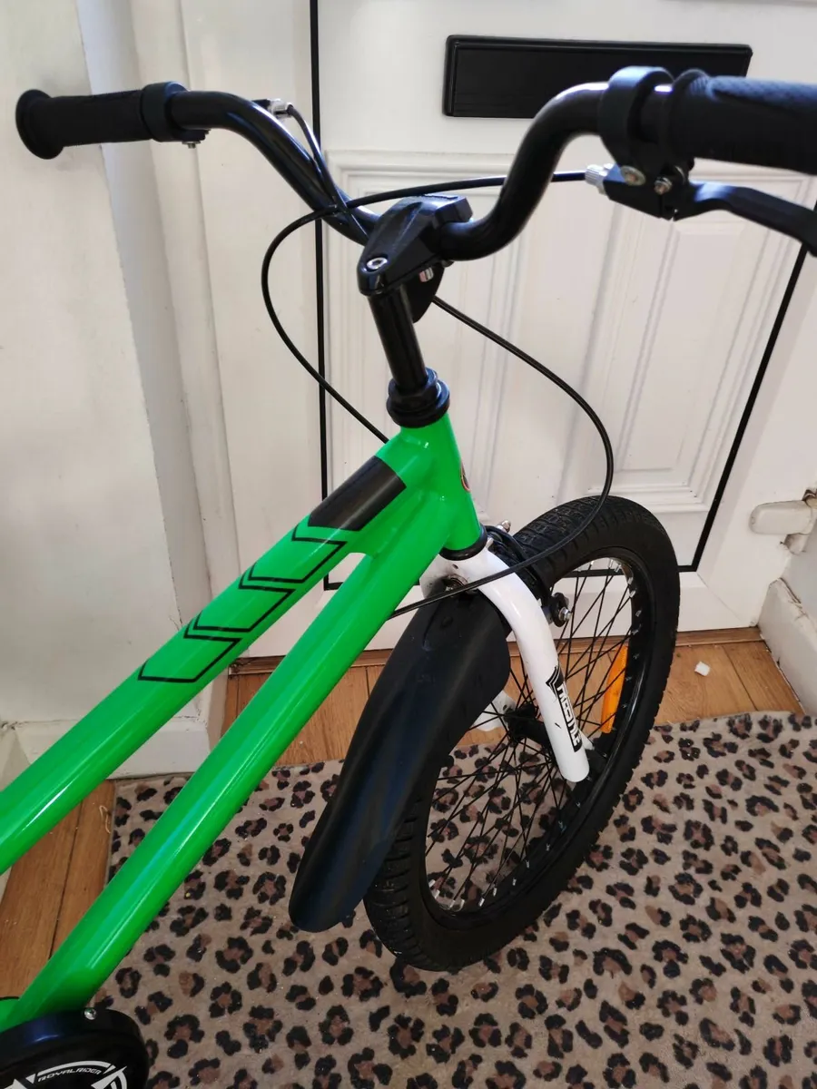 20 Inch Freestyle 3 Bike Green - Image 2