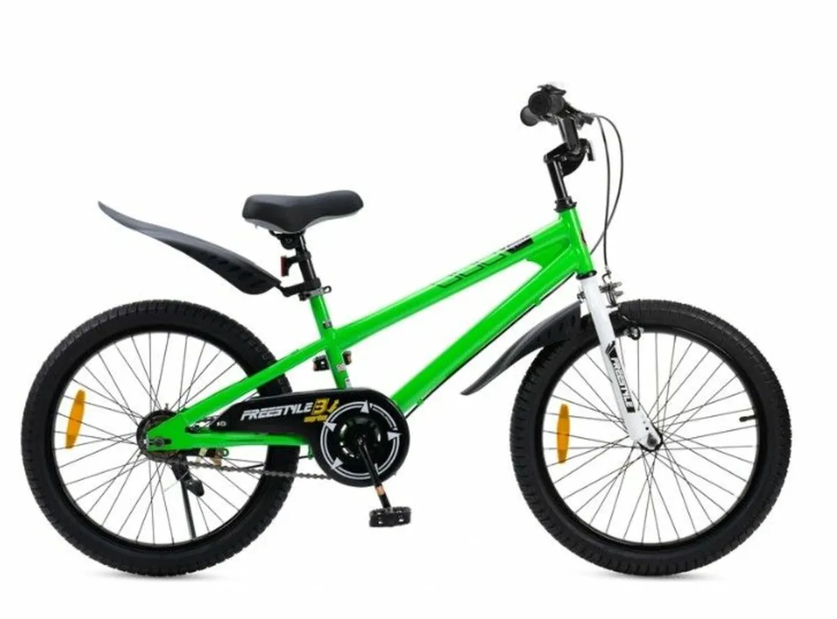20 Inch Freestyle 3 Bike Green - Image 4