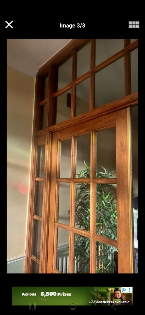 Hall entrance double doors - Image 3