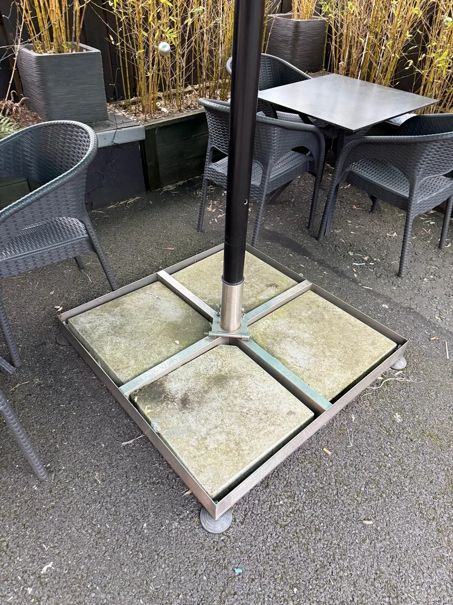 x2 Commerical Parasols 4M x 4M - Image 3