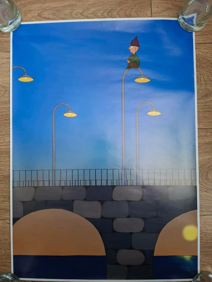 Vintage Radiohead Poster " OK Computer " Album