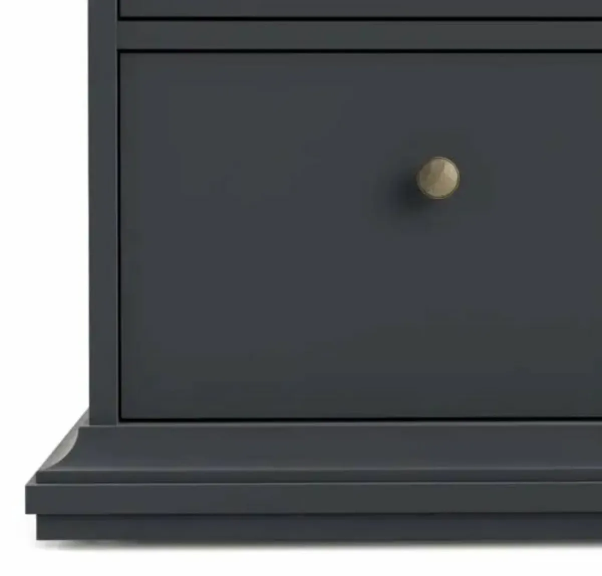 The Paris 6 Drawer Chest in Grey is a sleek, styli - Image 2
