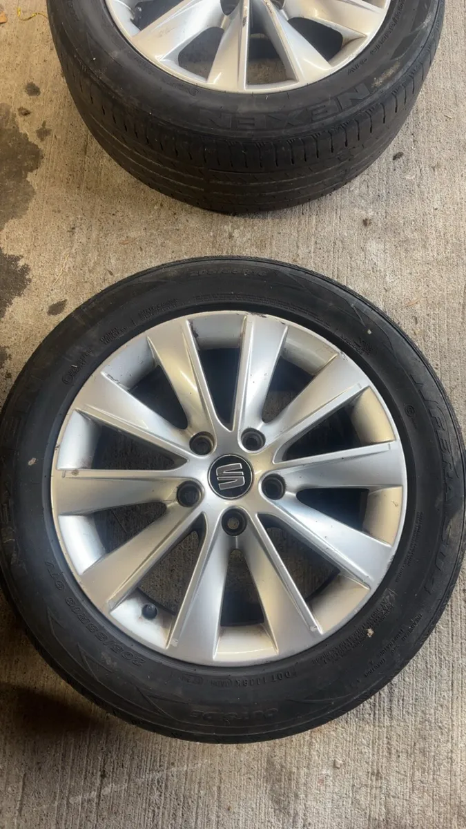 16” Seat/VW alloy wheels - Image 3