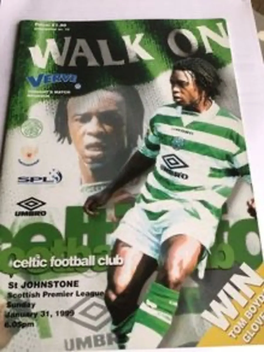 Celtic Football program