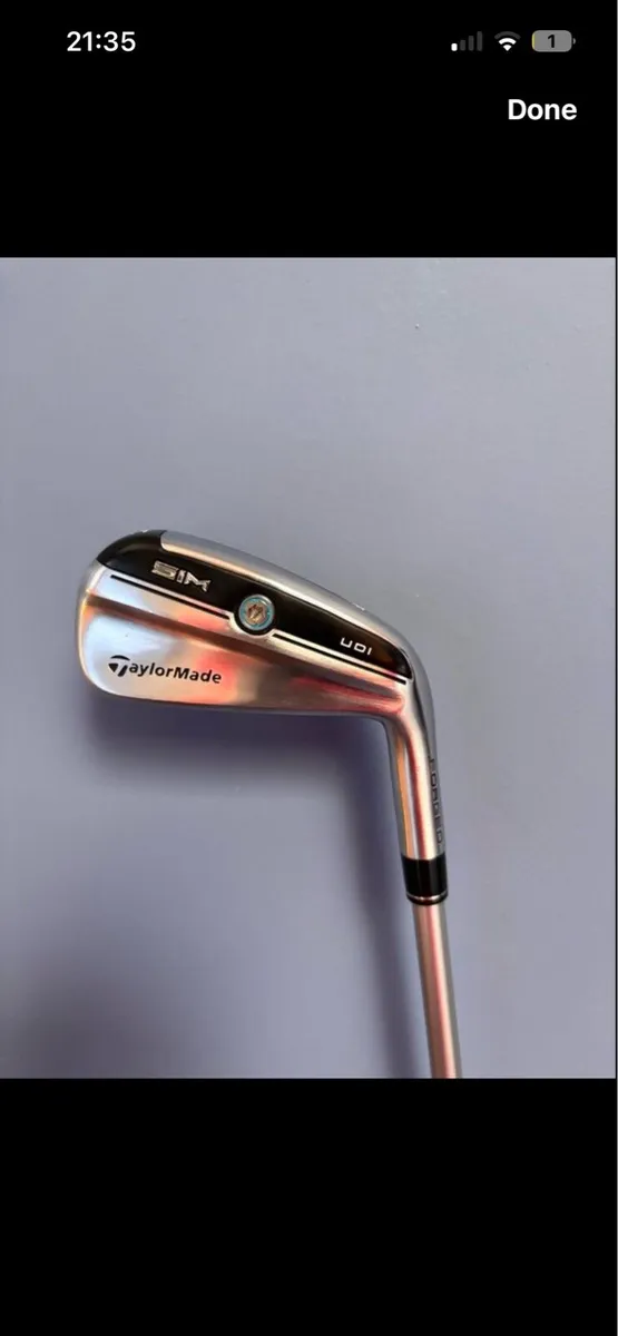 Taylormade Sim udi 2 iron - Image 1