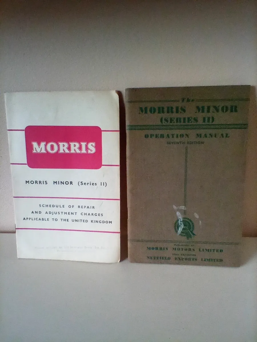 Morris minor operation manual - Image 1