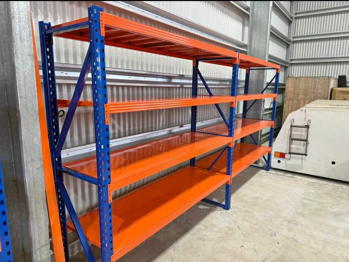 4 Tier Longspan Shelving / Racking All Metal - Image 1