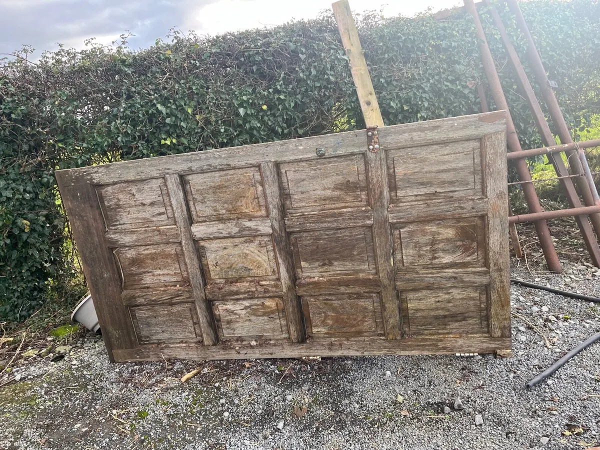 Teak Shed Doors - Image 1