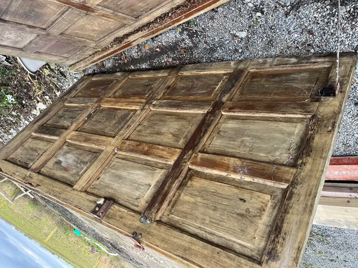 Teak Shed Doors - Image 2