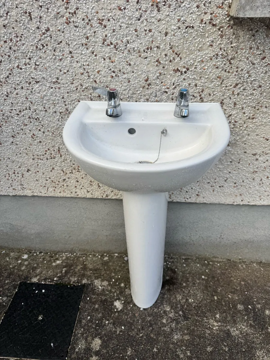 Toilet and Sink - Image 2