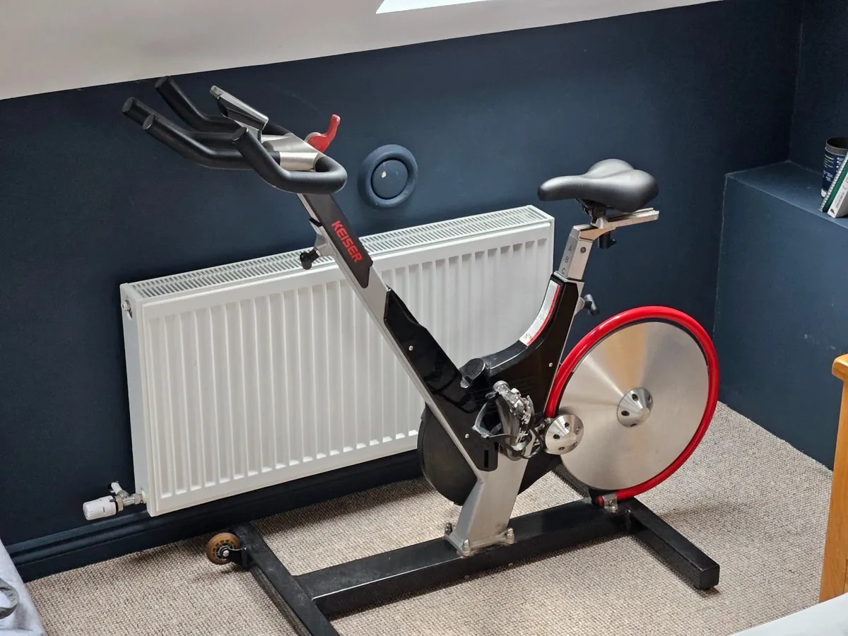 Keiser M3 indoor spin bike - Image 1