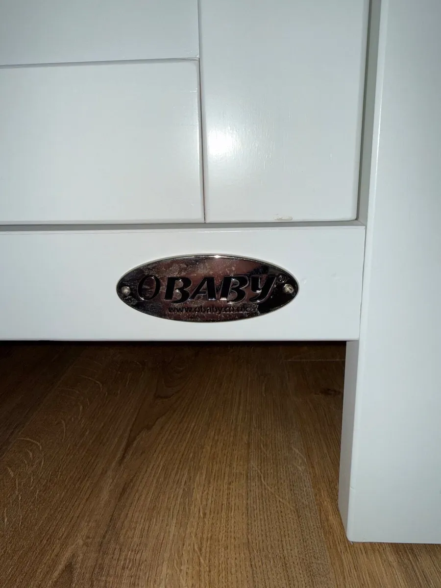 Obaby Stamford Changing Unit White - Image 2