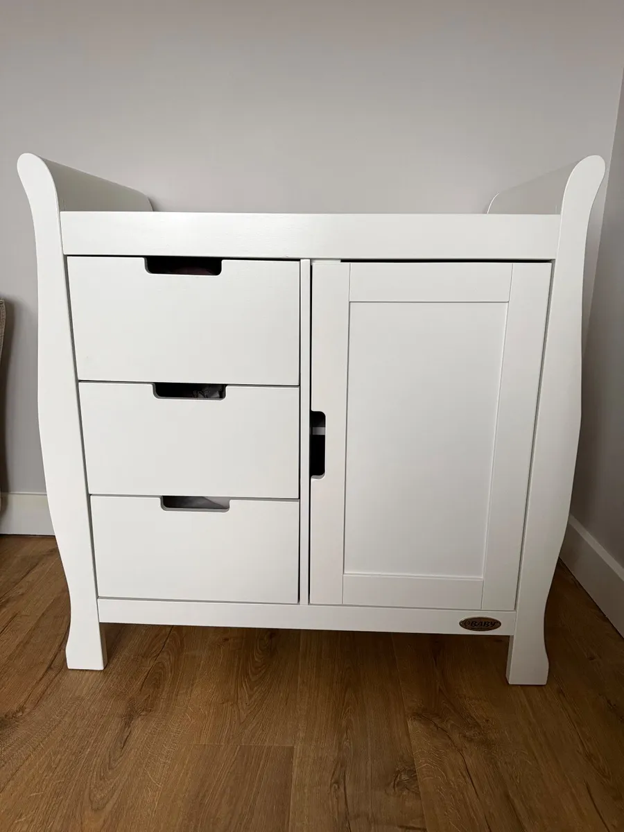 Obaby Stamford Changing Unit White - Image 1