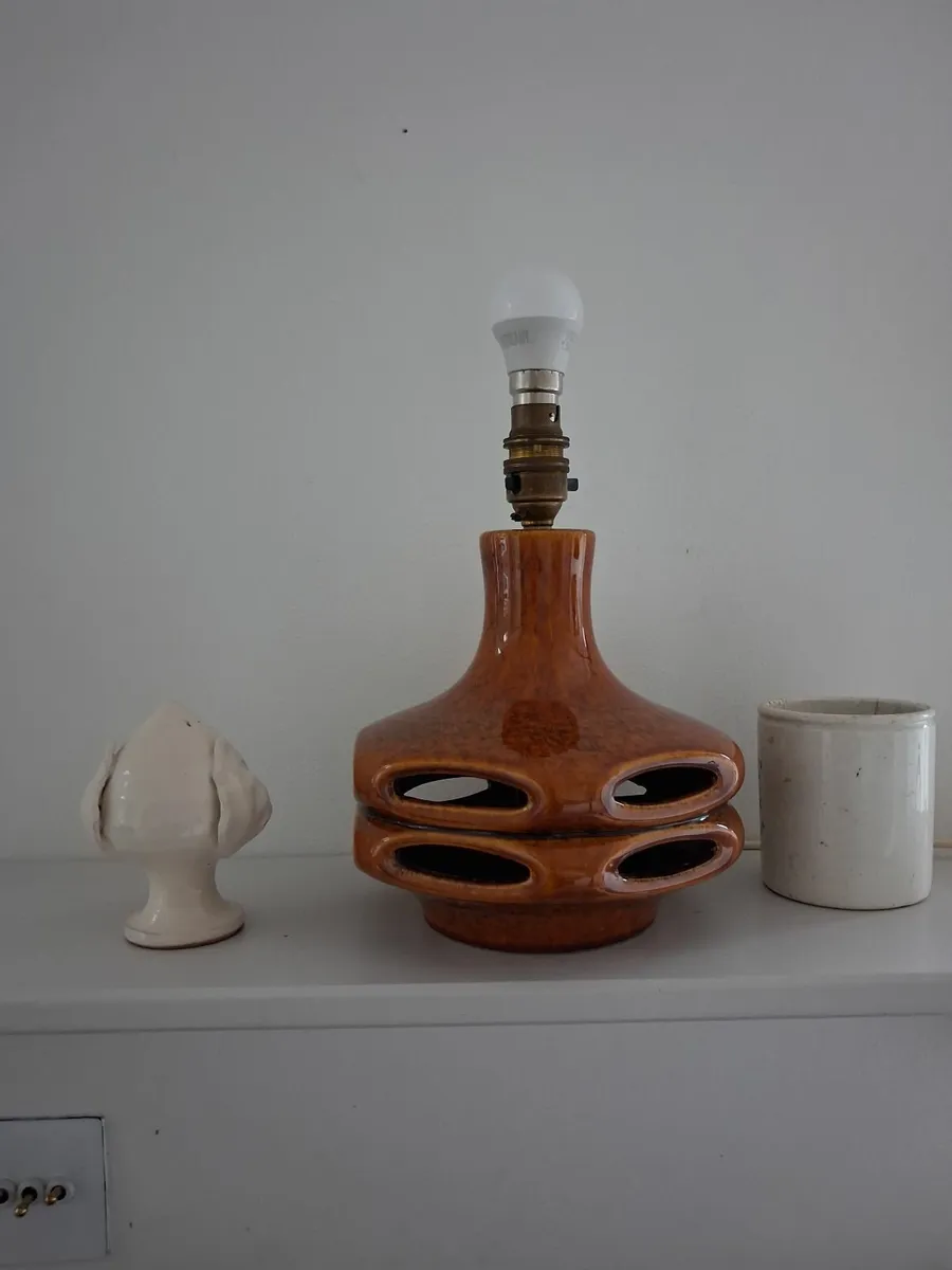 Vintage W. German  ceramic light - Image 2