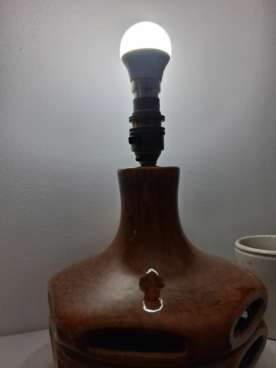 Vintage W. German  ceramic light - Image 3