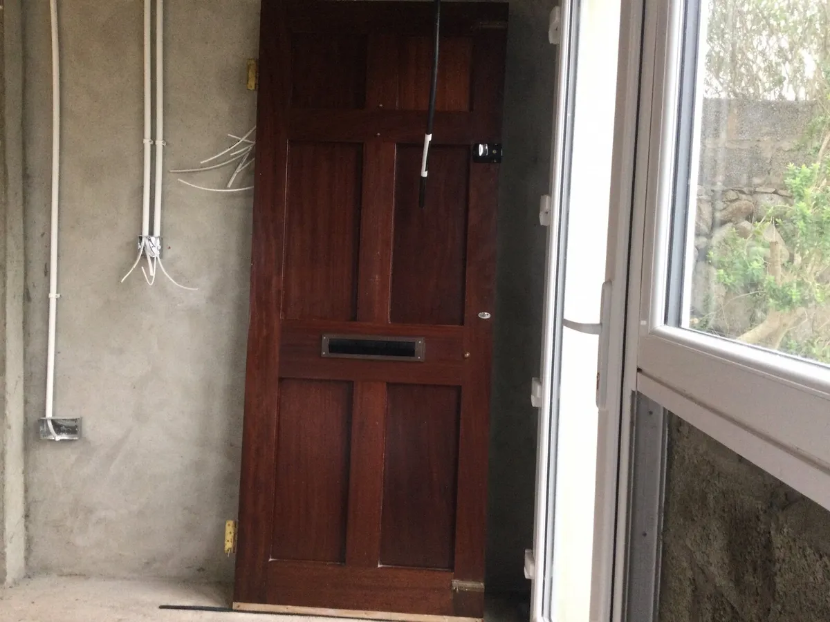 Teak front door for free - Image 4