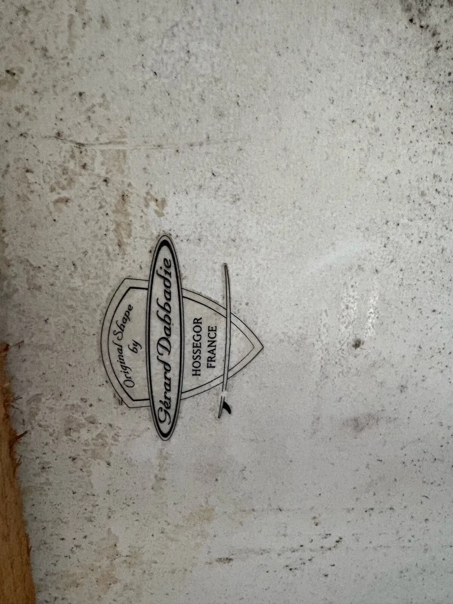 7’3 gerard dabbadie surfboard - Image 1