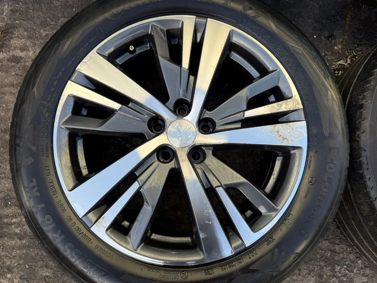 2016-2024 PEUGEOT 3008 / 5008 18" ALLOY WHEELS SET - Image 2