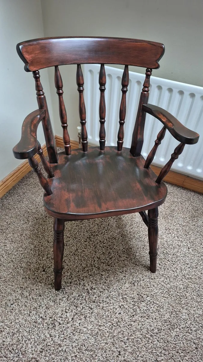 Solid wood Farmhouse Chair, suit bedroom, bathroom - Image 1