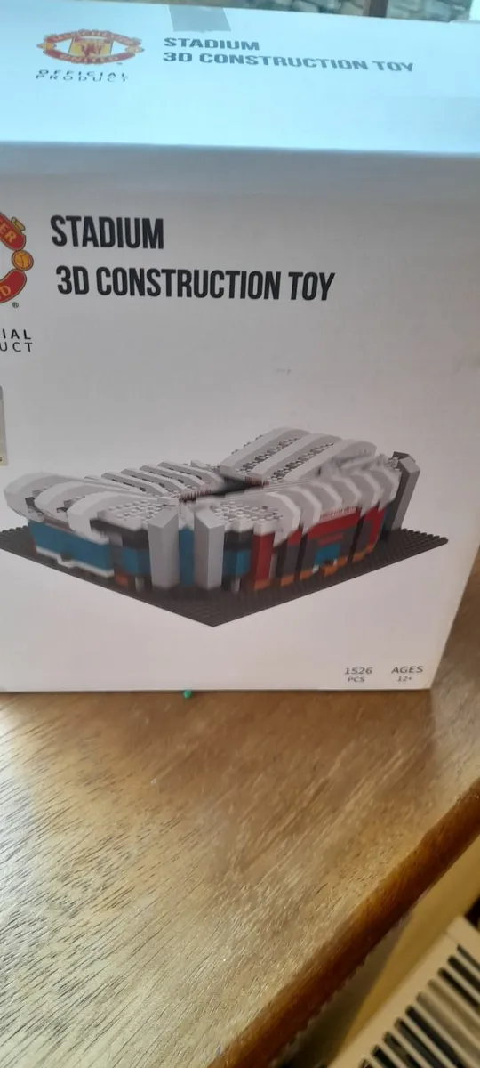 Man united 3d construction toy - Image 2