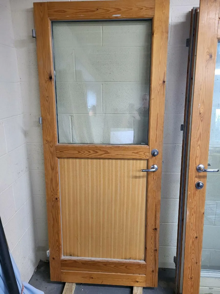 External solid timber doors - Image 1